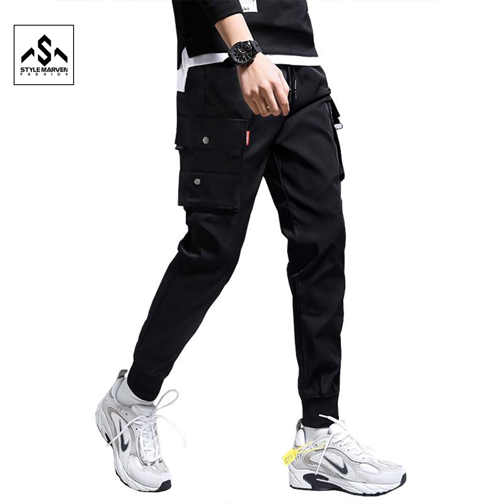 Quần jogger thun nam thể thao STYLE MARVEN túi hộp cao cấp chất thời trang - QUAN SM019C4