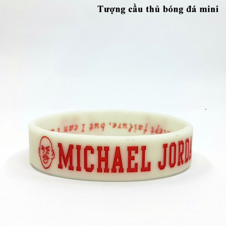 Vòng đeo tay cao su cầu thủ bóng rổ Michael Jordan