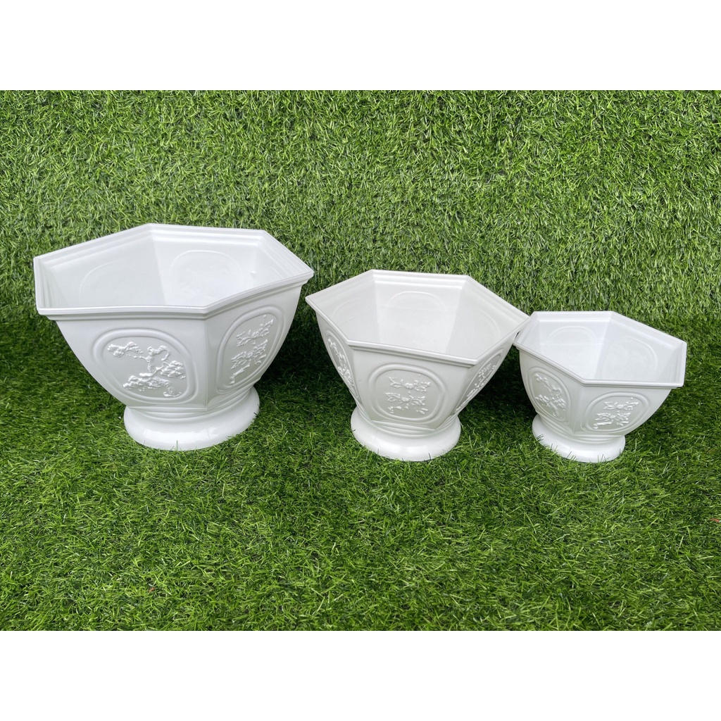Chậu nhựa Tùng Cúc dk 18cm, 23cm, 28cm siêu dày dặn
