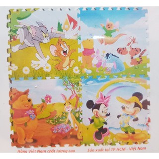 Thảm Xốp Cho Bé Hình Hoạt Hình 60cmx60cm