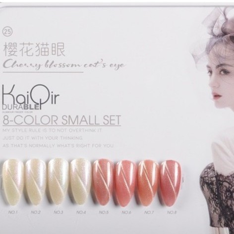 Set Sơn gel KaiQir 8 mầu số 25