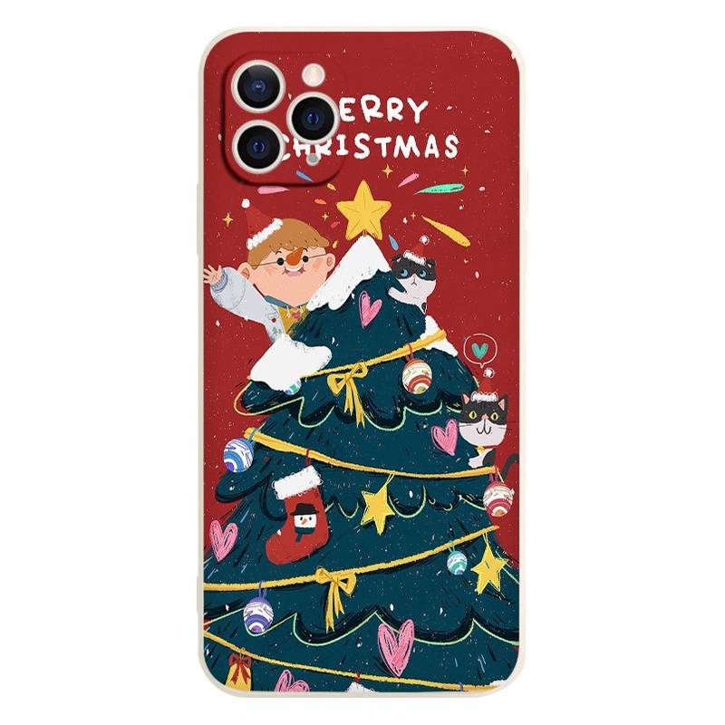 Ốp lưng iphone chàng trai bên cây thông noell từ  13promax 11 promax 12 pro max 6 6plus 7 plus 8 x xr xsmax