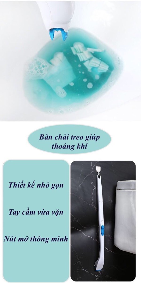 BÀN CHẢI NHÀ VỀ SINH CAO CẤP DÙNG MỘT LẦN