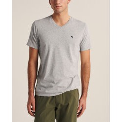 Áo thun Nam Abercrombie & Fitch cổ tim (XS...XXL) - Hàng xuất dư