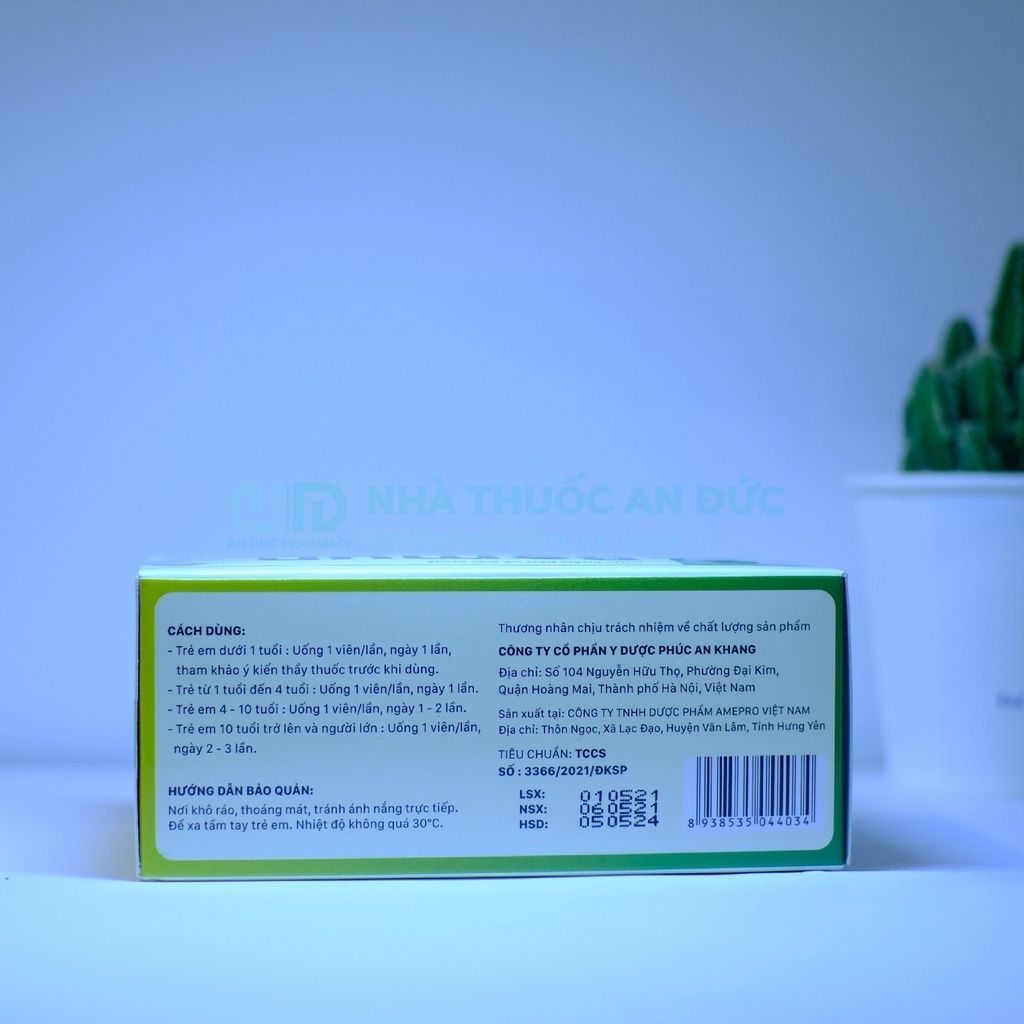 Tăng Miễn Dịch Tăng Đề Kháng Ăn Ngon Pbemun P-Bemun – Nhà thuốc An Đức