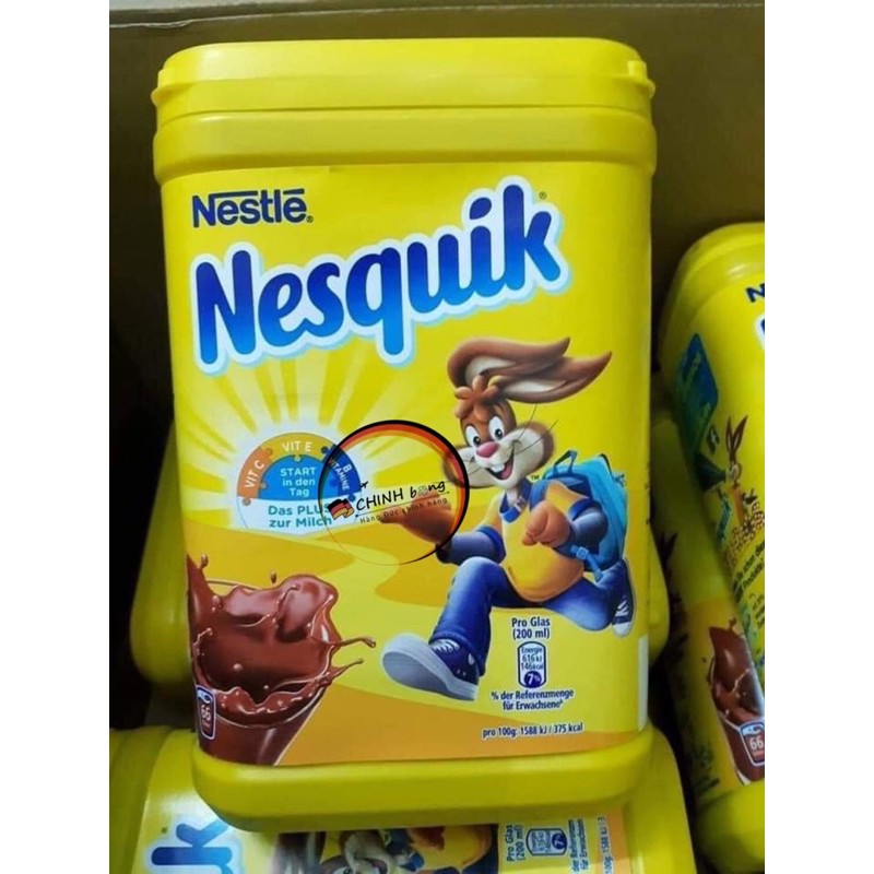 [HÀNG ĐỨC 🇩🇪] BỘT CACAO HOÀ TA  Nestle Nesquik nội địa Đức