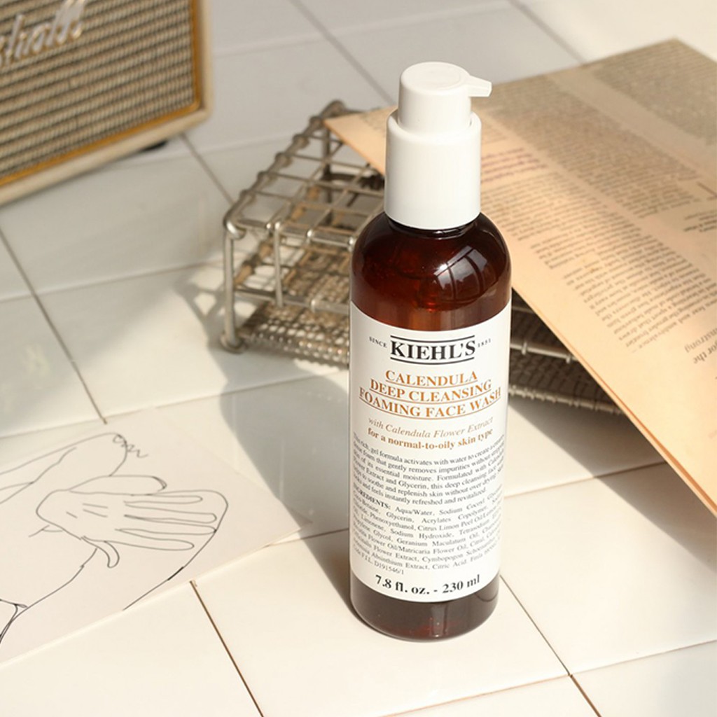 Sữa Rửa Mặt Hoa Cúc Kiehl's Calendula 230ml