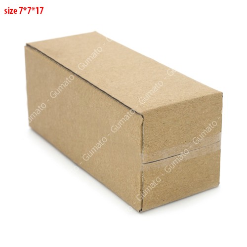 Hộp giấy P2 size 7x7x17 cm, thùng carton gói hàng Everest