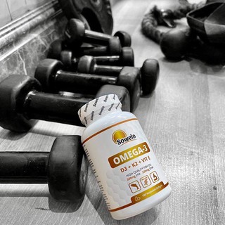 Sowelo omega 100v 3 + vit d3 + vit k2 + e bảo vệ xương khớp và chăm sóc sức khoẻ toàn diện
