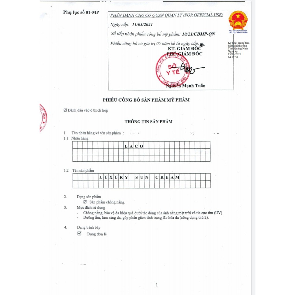 KEM CHỐNG NẮNG LACO LUXULY 🎁DẠNG GEL SỮA_KIỀM DẦU_LÀNH TÍNH_CHÍNH HÃNG LACO | BigBuy360 - bigbuy360.vn