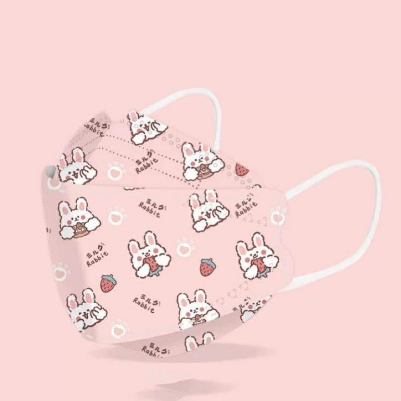 Khẩu trang KF94 hàn quốc hoạ tiết hoạt hình