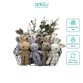Gấu bông - Thỏ bông Amigurumi làm móc khóa quà tặng dễ thương