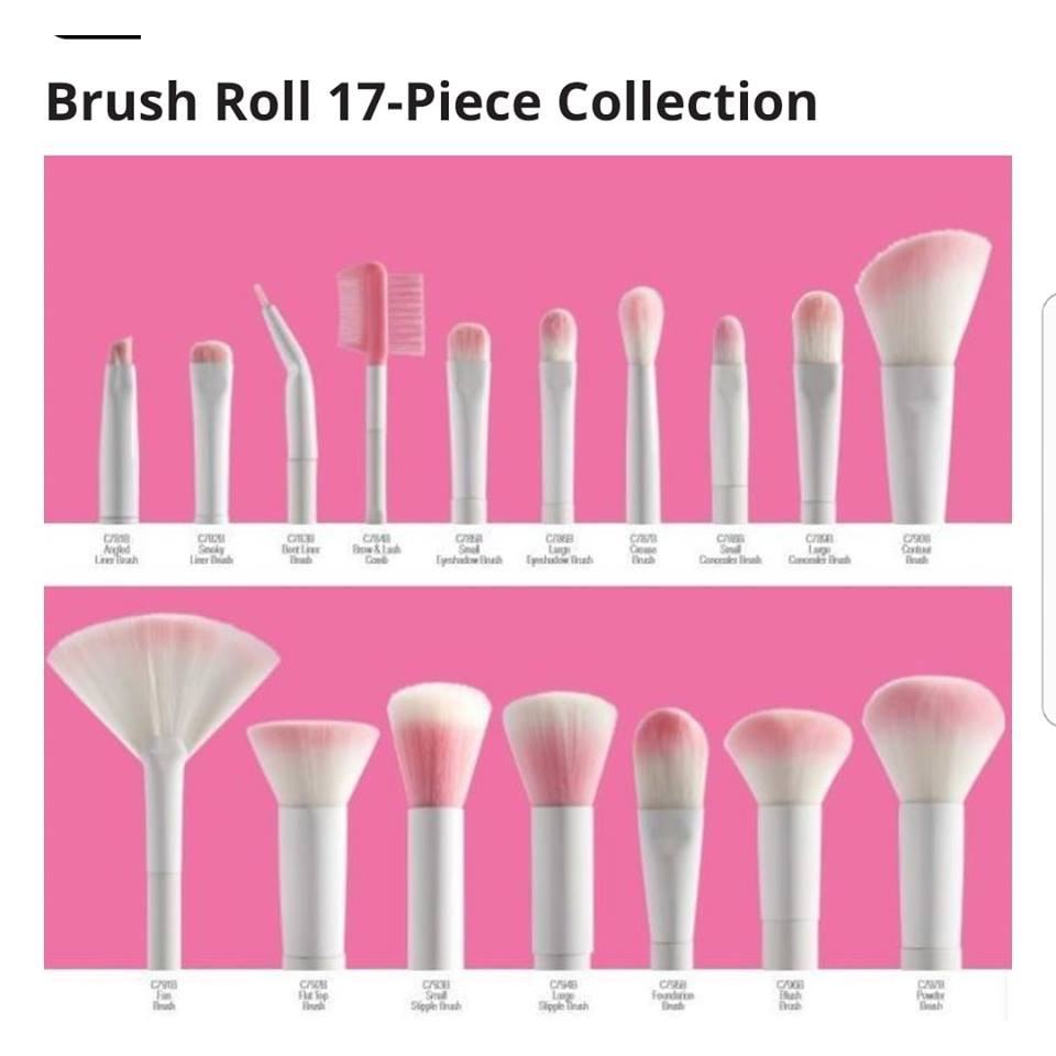 Bộ 17 Cọ Trang Điểm Wet n Wild 17 Piece Brush Roll