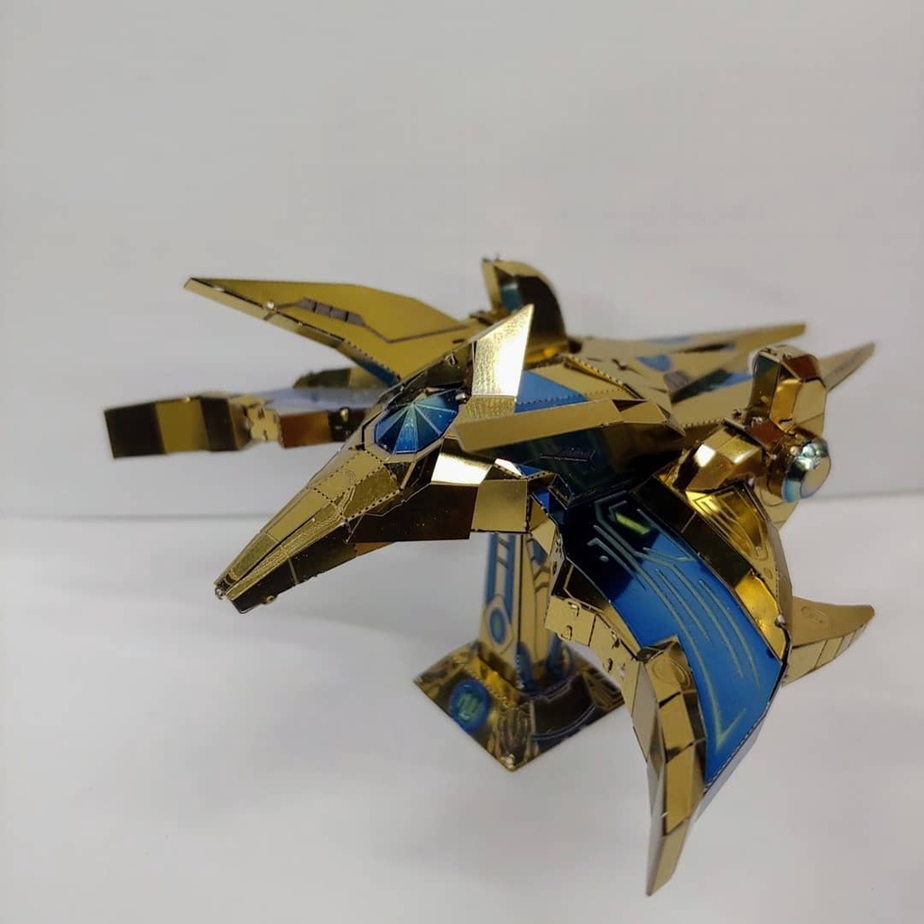 Mô Hình Kim Loại Lắp Ráp 3D MU Starcraft Phoenix Fighter