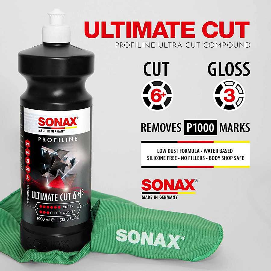 Xi Đánh Bóng Sonax Ultimate Cut 6-3 1 Lít