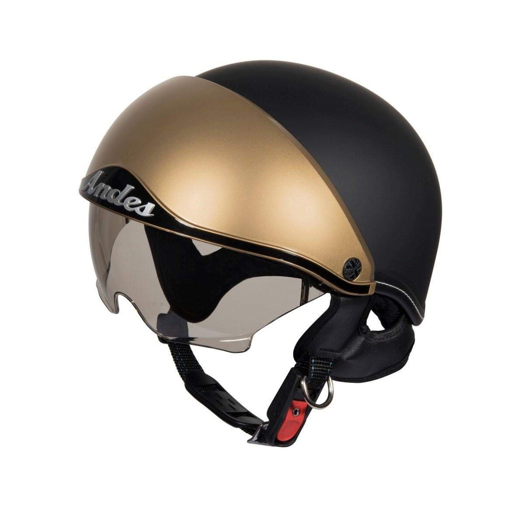 Mũ Bảo Hiểm  ANDES 139 kính Dấu/Lòng Nón Tháo Giặt .