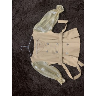 Áo kiểu peplum m
