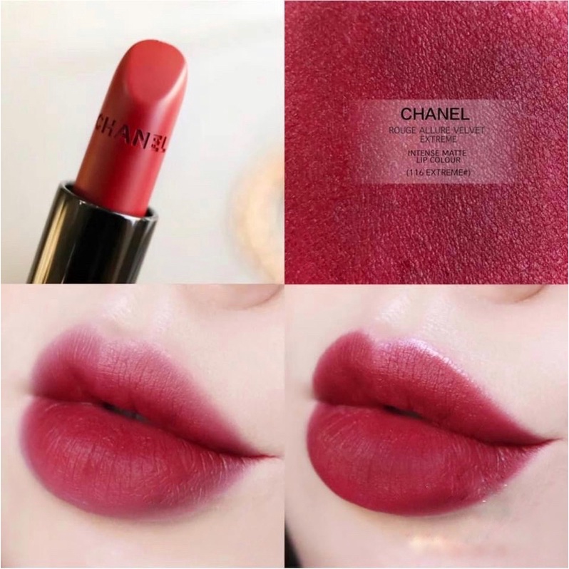 Son chanel rouge allure velvet extreme MATTE 116