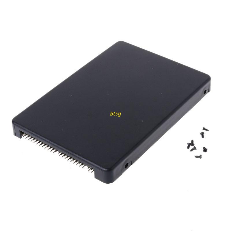 Bộ Chuyển Đổi Ổ Cứng Sata Msata Ssd Sang 44pin Ide Kèm Hộp Đựng 2.5 &quot;Hdd