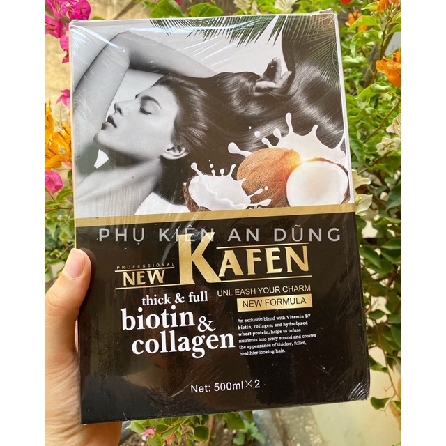 ❤ RẺ NHẤT SHOPEE❤ Nhuộm Đen Thảo Dược Không Dính Da New Kafen Phủ Bạc 100%