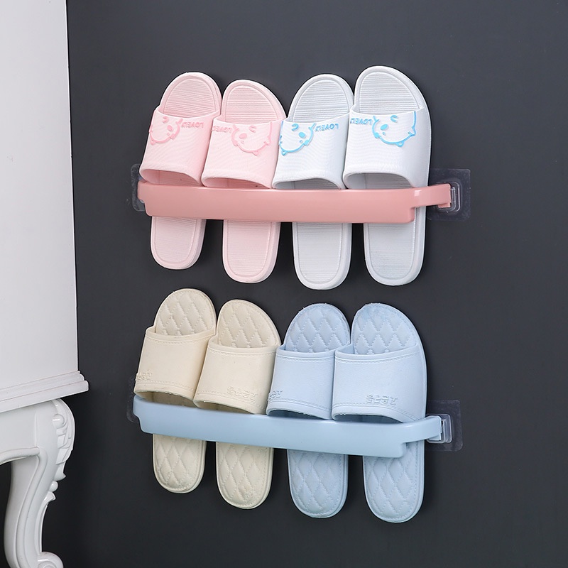Giá để giày dép đa năng - Giá treo khăn nhà tắm dán tường siêu dính không cần khoan | BigBuy360 - bigbuy360.vn