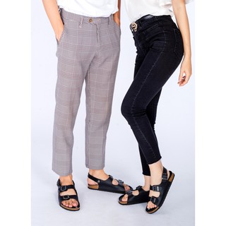 Dép da bò thật, đế trấu Nam,Nữ mã D02