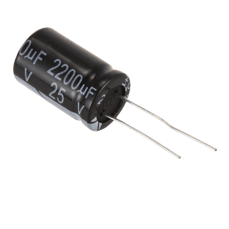 Set 10 Tụ Điện Nhôm 2200uF 25V 1.3*1.3*2.1cm Chuyên Dụng