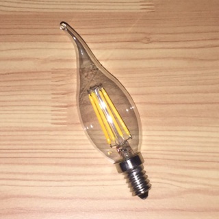Bộ 2 cái bóng đèn Led giả dây tóc Edision đuôi E14 (Ánh Sáng Vàng)