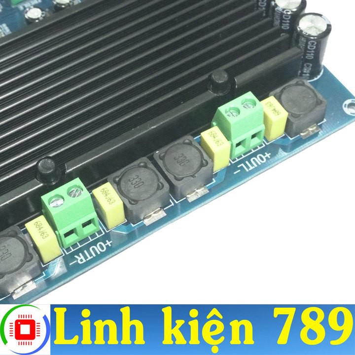Mạch khuếch đại công suất 12V 24V 300W V2