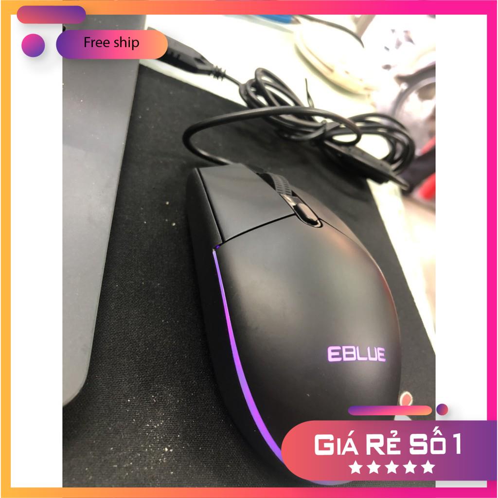 Hàng Chất Lượng Chuột Máy Tính ✨Chuyên Game ✨ Chuột EBLUE mã EMS146 PRO có Led- Dành cho Game Thủ - Chính Hãng 100%