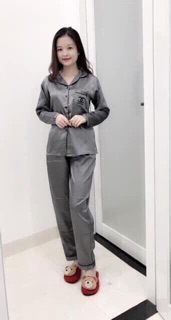 Bộ lụa pizama