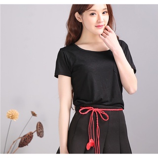 Madam Dzi - Thắt lưng dây kết chiếc lá
