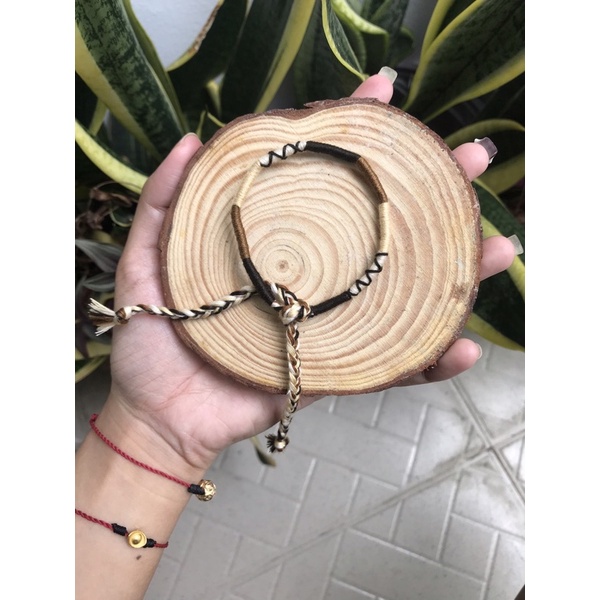 Vòng wrap tình bạn tone beige