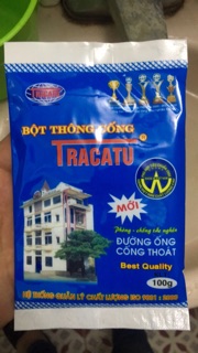 Bột thông tắc cống cực mạnh