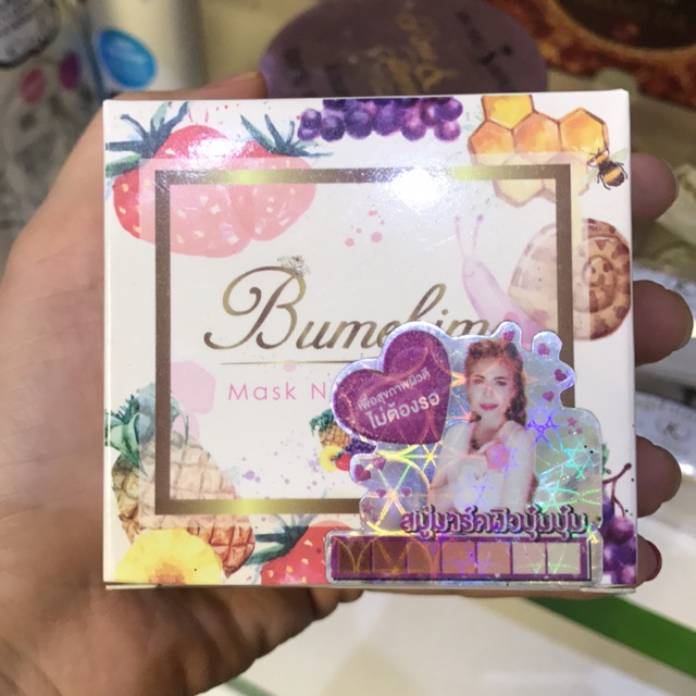 Combo 4 xà phòng Bumebime 
