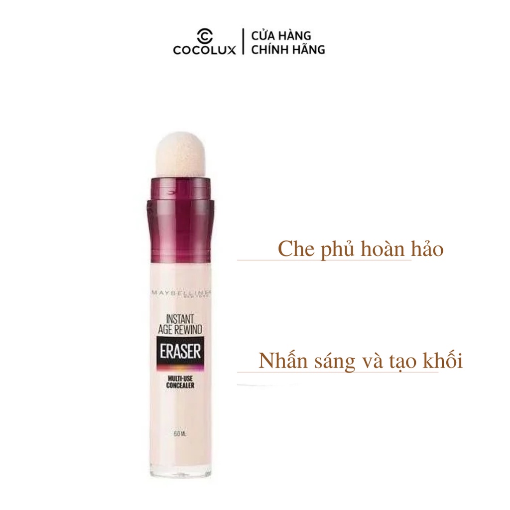 Bút Che Khuyết Điểm Giảm Quầng Thâm Maybelline Instant Age Rewind 6ml