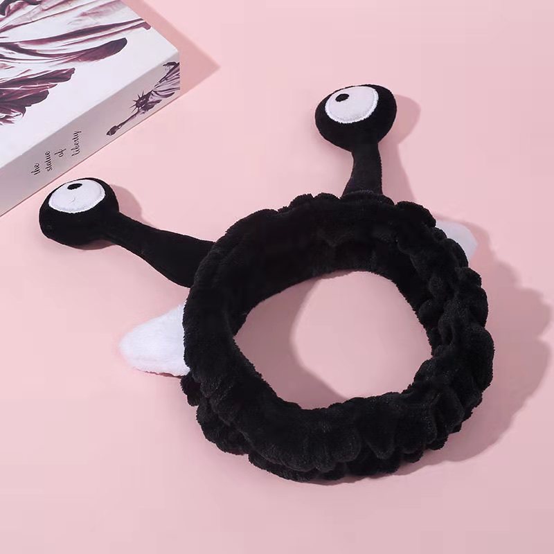 Băng đô hình ốc sên nhồi bông dễ thương phong cách Hàn Quốc