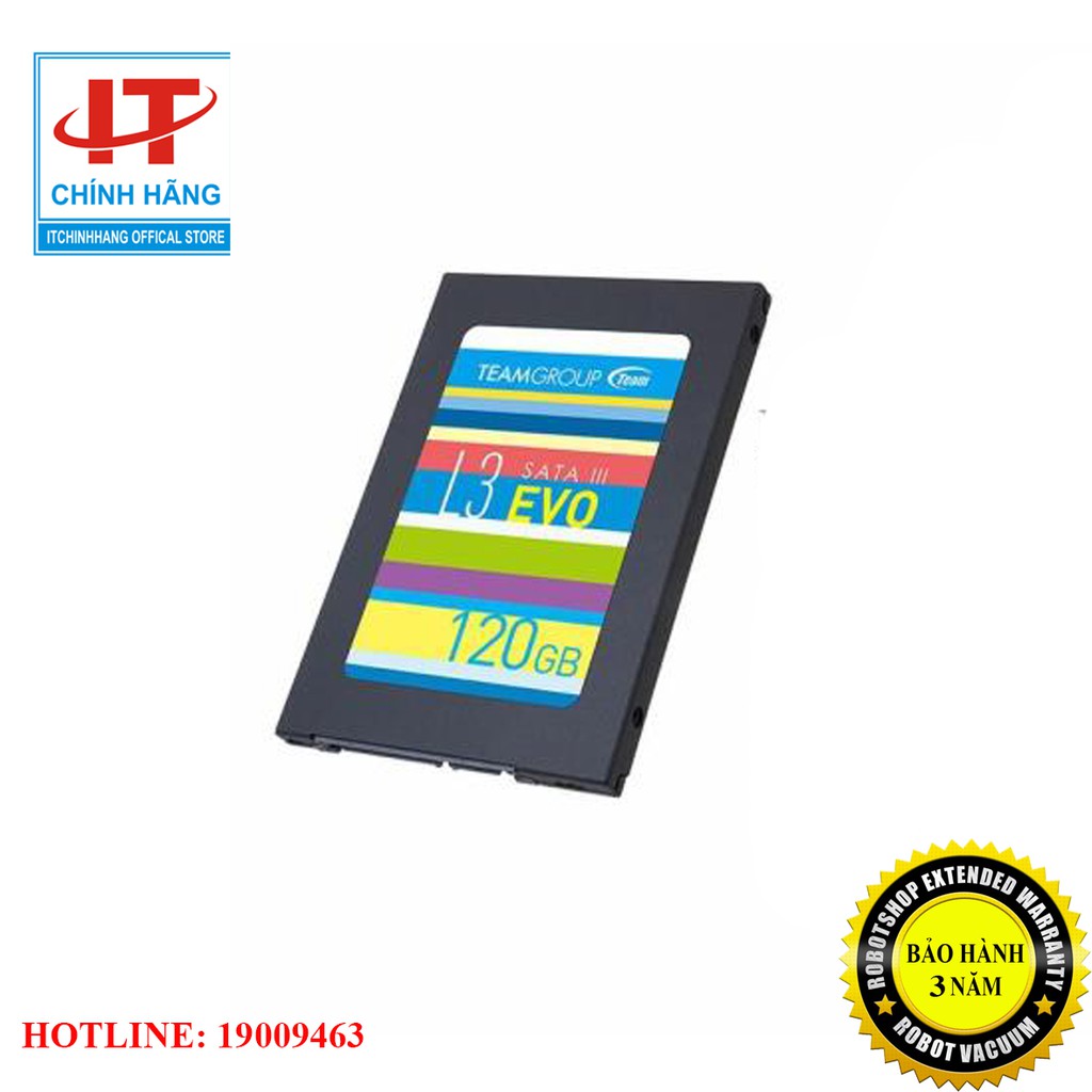 Ổ CỨNG SSD TEAM EVO L3 EVO 120GB - SẢN PHẨM BẢO HÀNH 3 NĂM NETWORK HUB | BigBuy360 - bigbuy360.vn