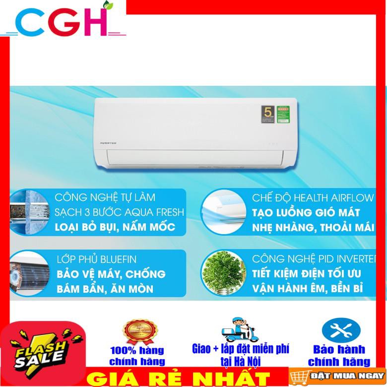 Điều hòa Aqua 9000btu 1 chiều inverter AQA-K/CRV9WNM