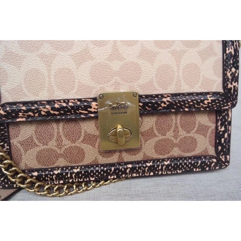 🛑 SẴN - TÚI COACH DA PHỐI HUTTON 89068 - NEW 2020