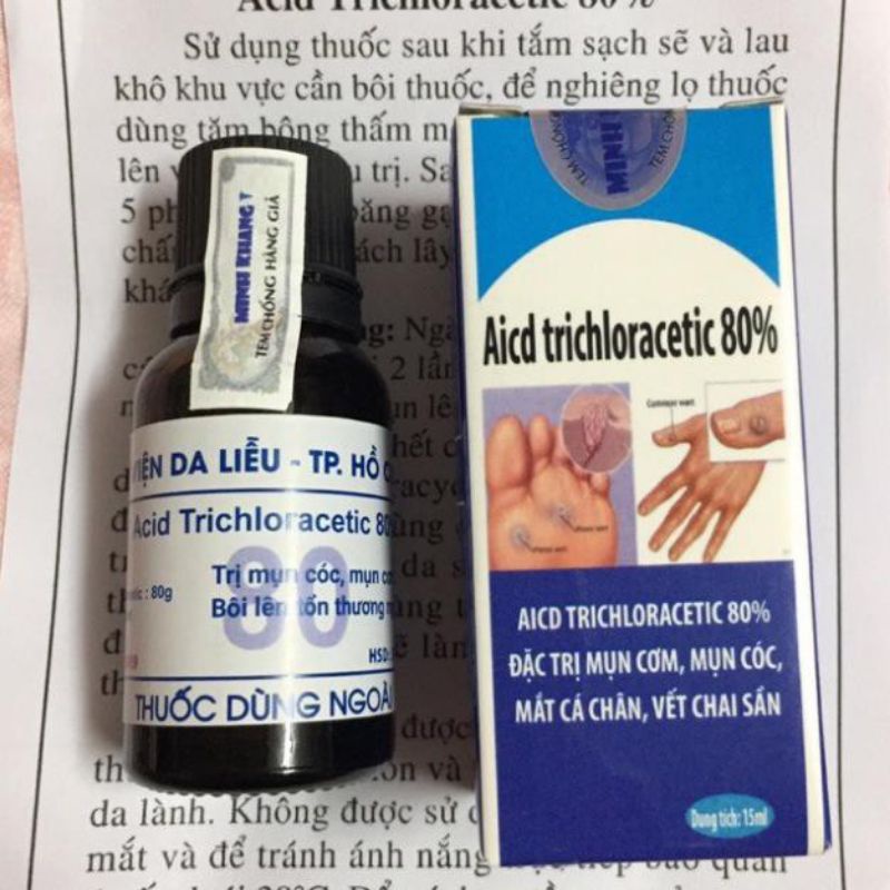 Bôi Mụn Cóc , Mụn Cơm , Mắc Cá Chân , Vết Chai Sần