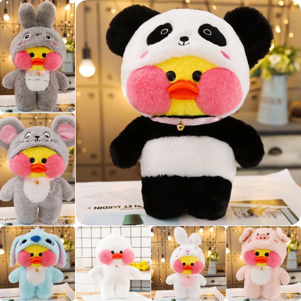 Thú Nhồi Bông Hình Gấu Trúc / Kỳ Lân / Totoro Dễ Thương