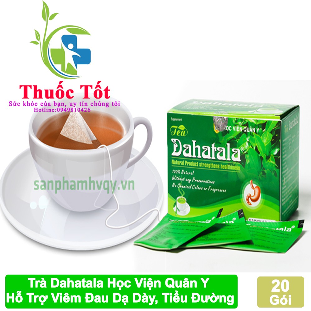 Trà Dahatala  ️💊 Học Viện Quân Y 💊 Hỗ Trợ Viêm Đau Dạ Dày, Tiểu Đường