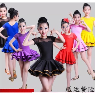 Đầm khiêu vũ trẻ em dáng xoè