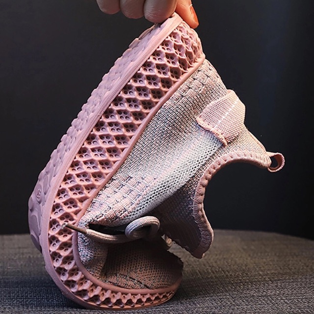 Giày Thể Thao Đế Cao Su Cách Điệu Sần Đế Ong Siêu Êm