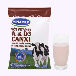 Thùng 48 Bịch Sữa Dinh Dưỡng Sôcôla VNM F220Ml