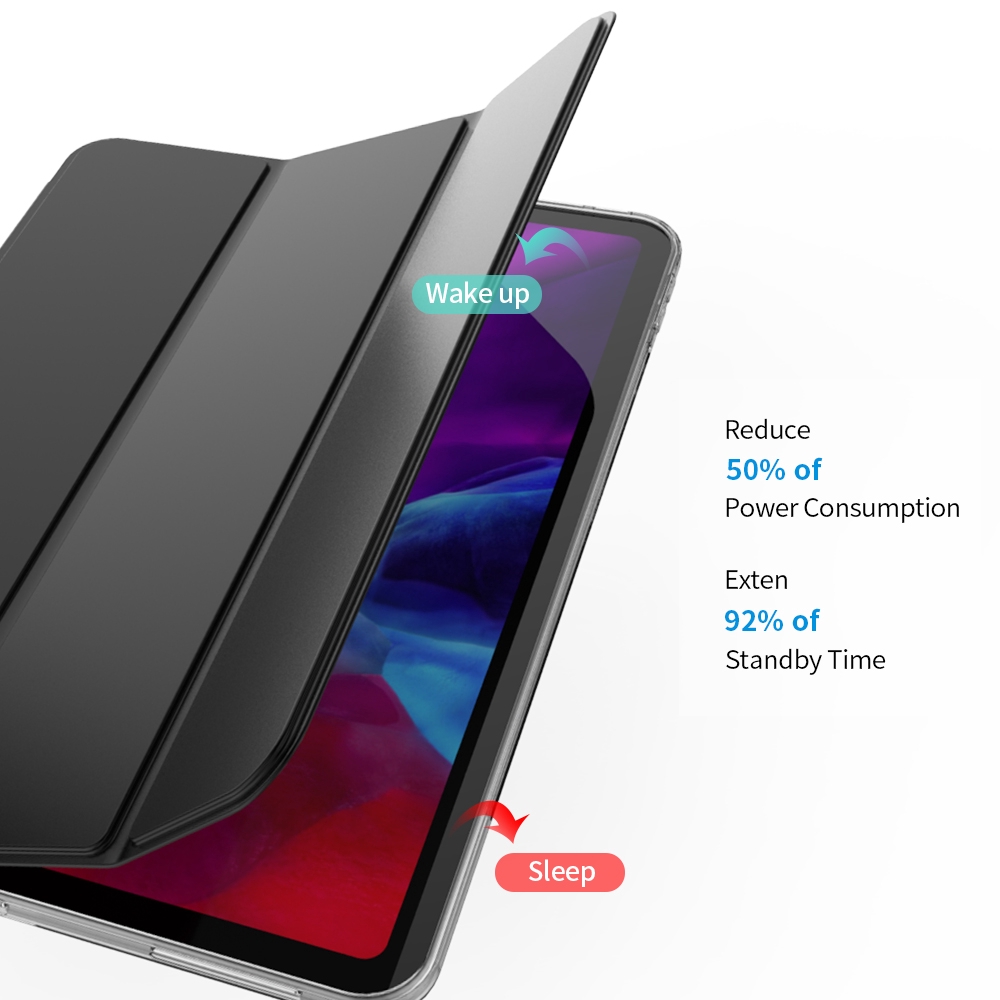 Bao da GOOJODOQ hỗ trợ sạc không dây cho iPad Pro 11 12.9 2020 & 2018 Pro 2020 | BigBuy360 - bigbuy360.vn