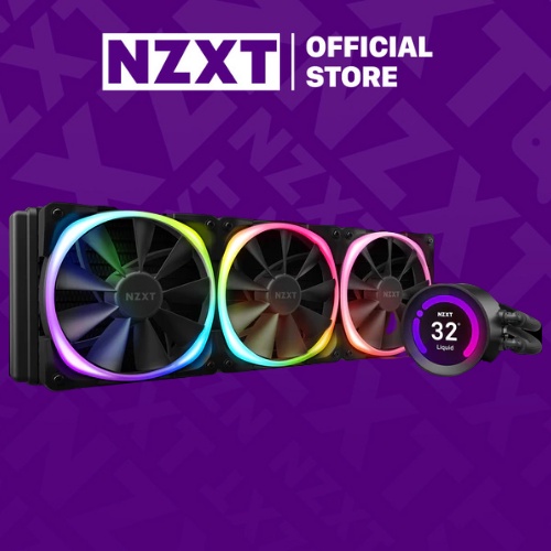 Tản Nhiệt Nước NZXT ALL IN ONE KRAKEN Z73 RGB - Màu Đen