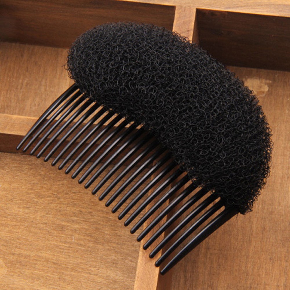 Kẹp tích hợp lược búi tóc tạo kiểu chất liệu nhựa resin tiện dụng #4