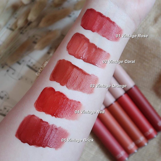 ( Sẵn Ver 1 - 2 ) Son kem lì Eglips Velvet Fit Tint Version 1 2